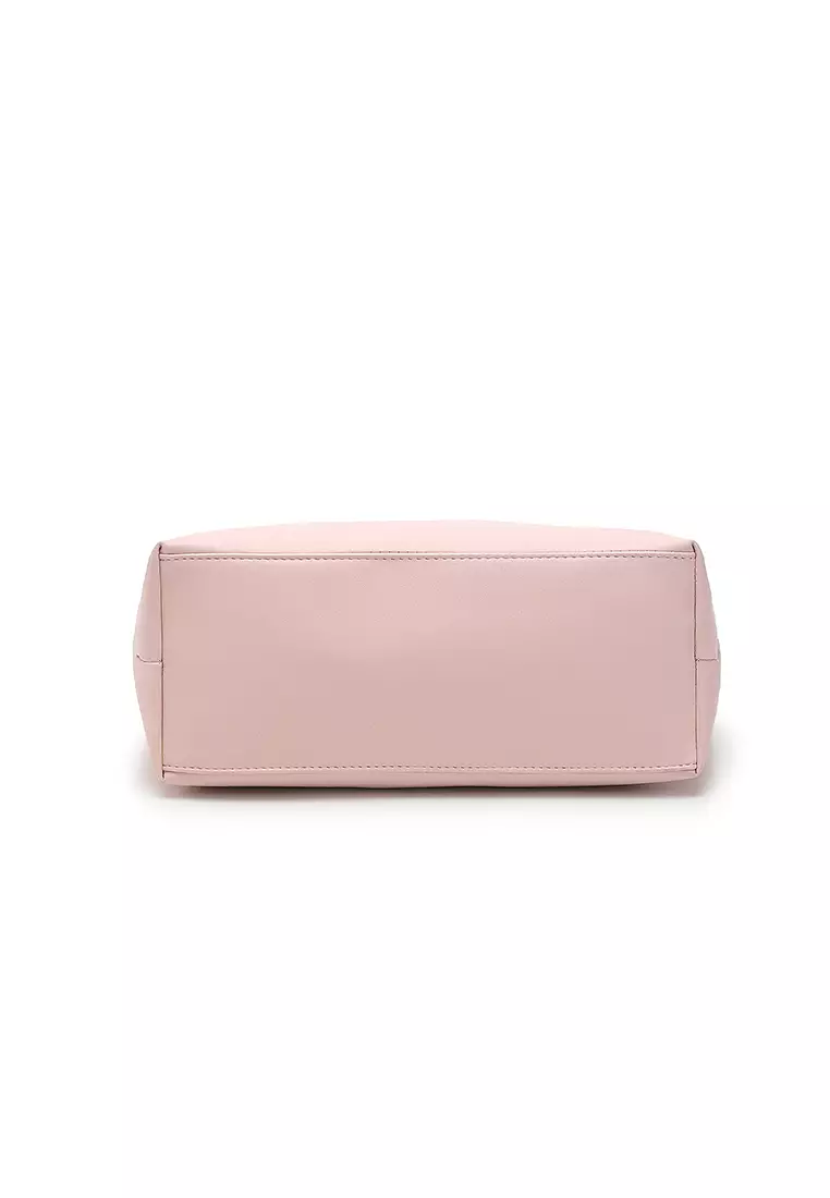 Women's Tote Bag / Shoulder Bag / Top Handle Bag - Pink