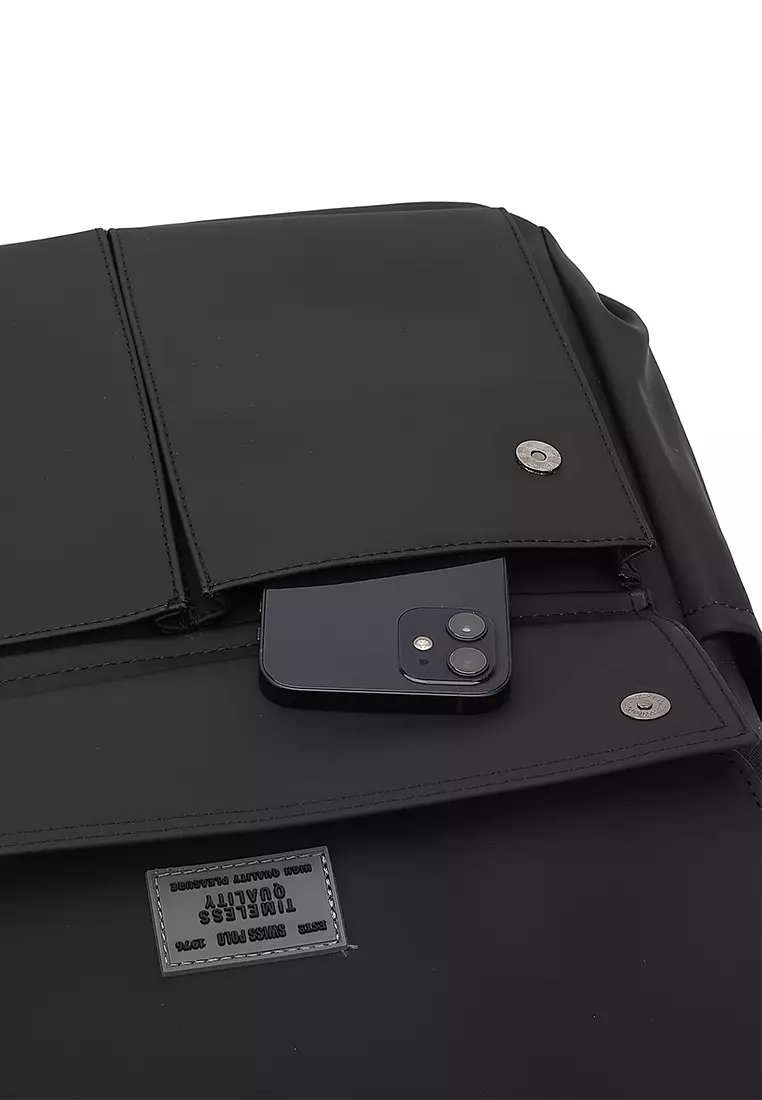Men's Laptop Backpack (Tas Ransel Wanita & Tas Punggung Pria) - Hitam