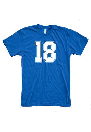 MRL Prints blue Number Shirt 18 T-Shirt Customized Jersey E671FAA6C4E515GS_1