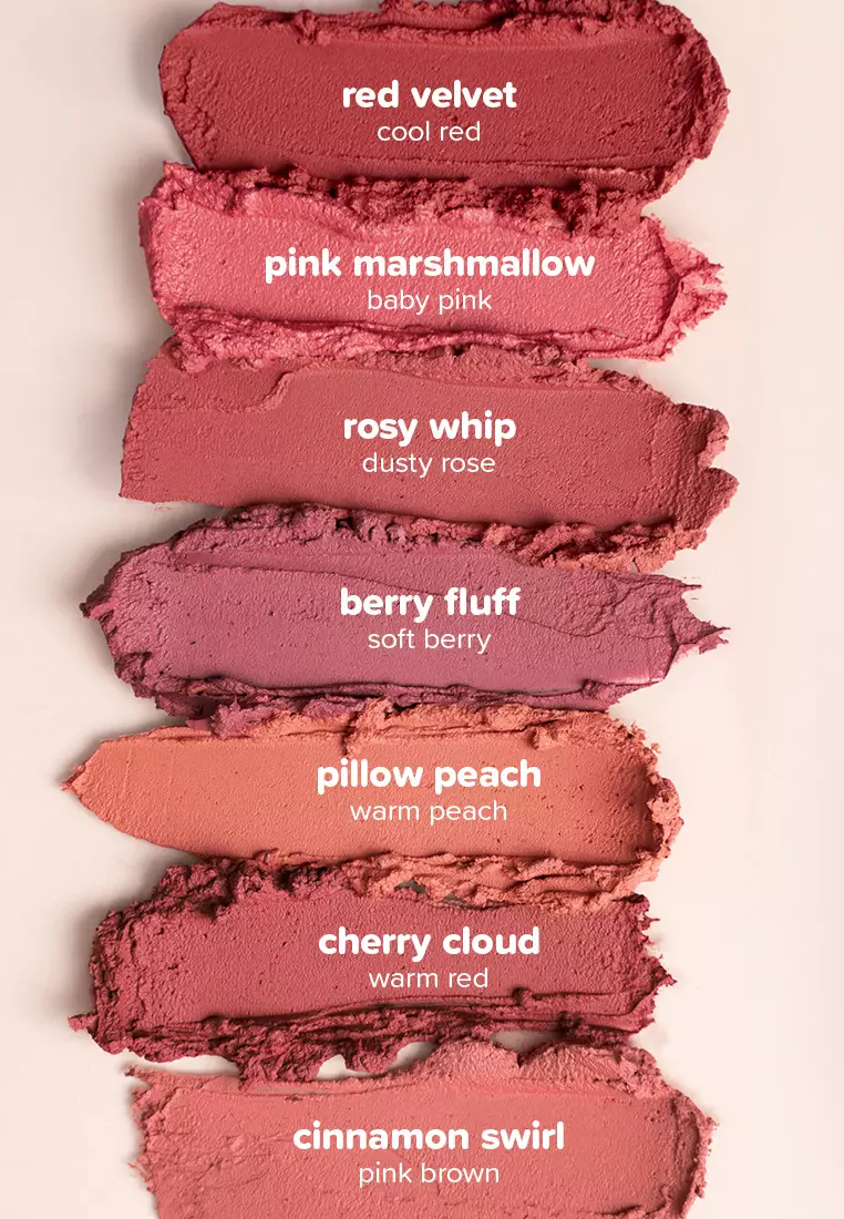 Mallow Pot + Blush Brush Duo  (Berry Fluff + Cinnamon Swirl)