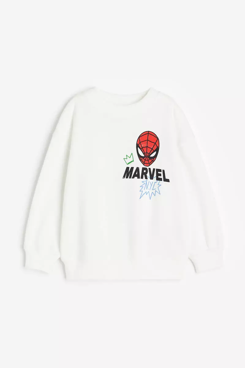 Marvel best sale sweatshirt h&m