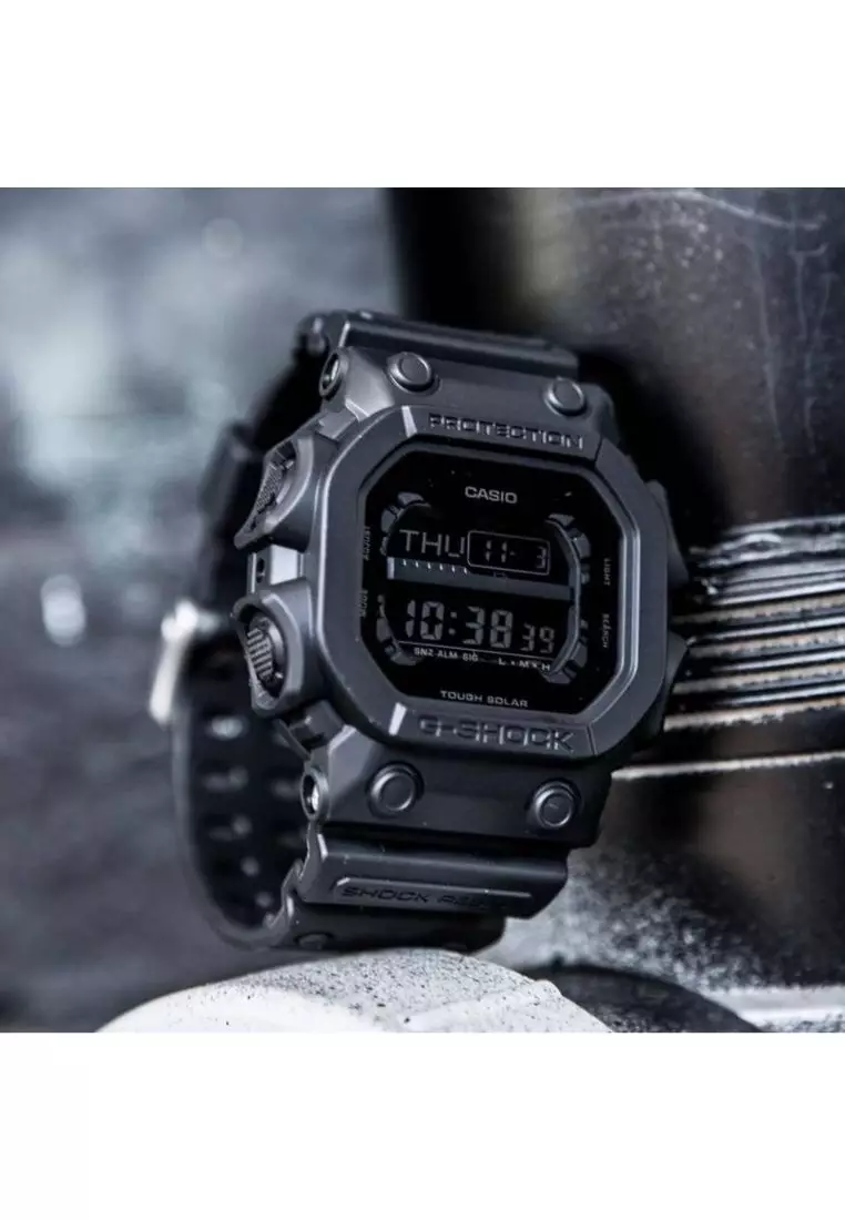 Men Digital Watch GX-56BB-1 Black Resin Strap