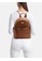 Unisa brown Faux Leather Studded Backpack 6950BACF5203E7GS_7