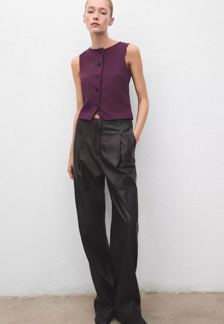 Suit Waistcoat With Buttons