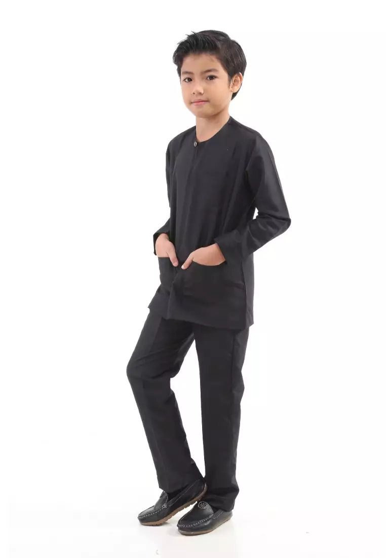 Baju Melayu Moden Teluk Belanga For Kids