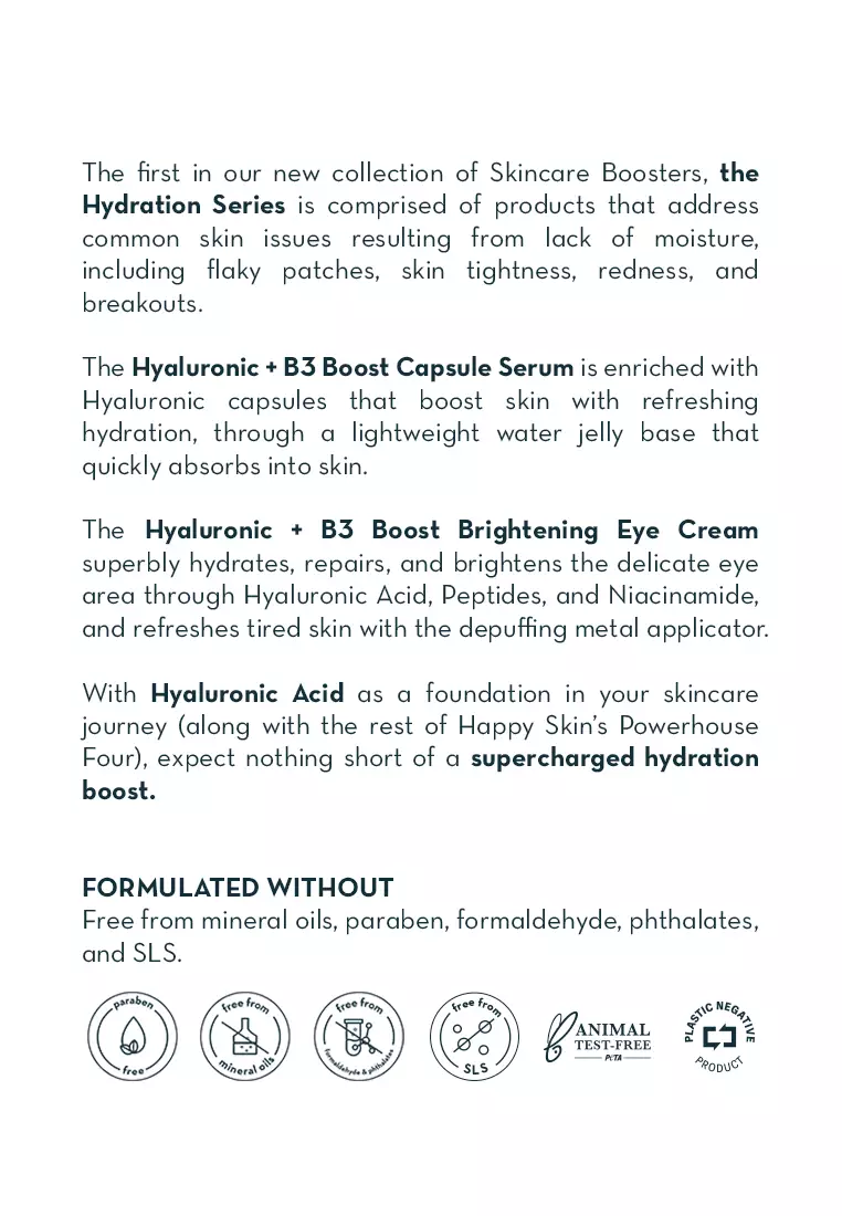 Hyaluronic + B3 Boost Capsule Serum