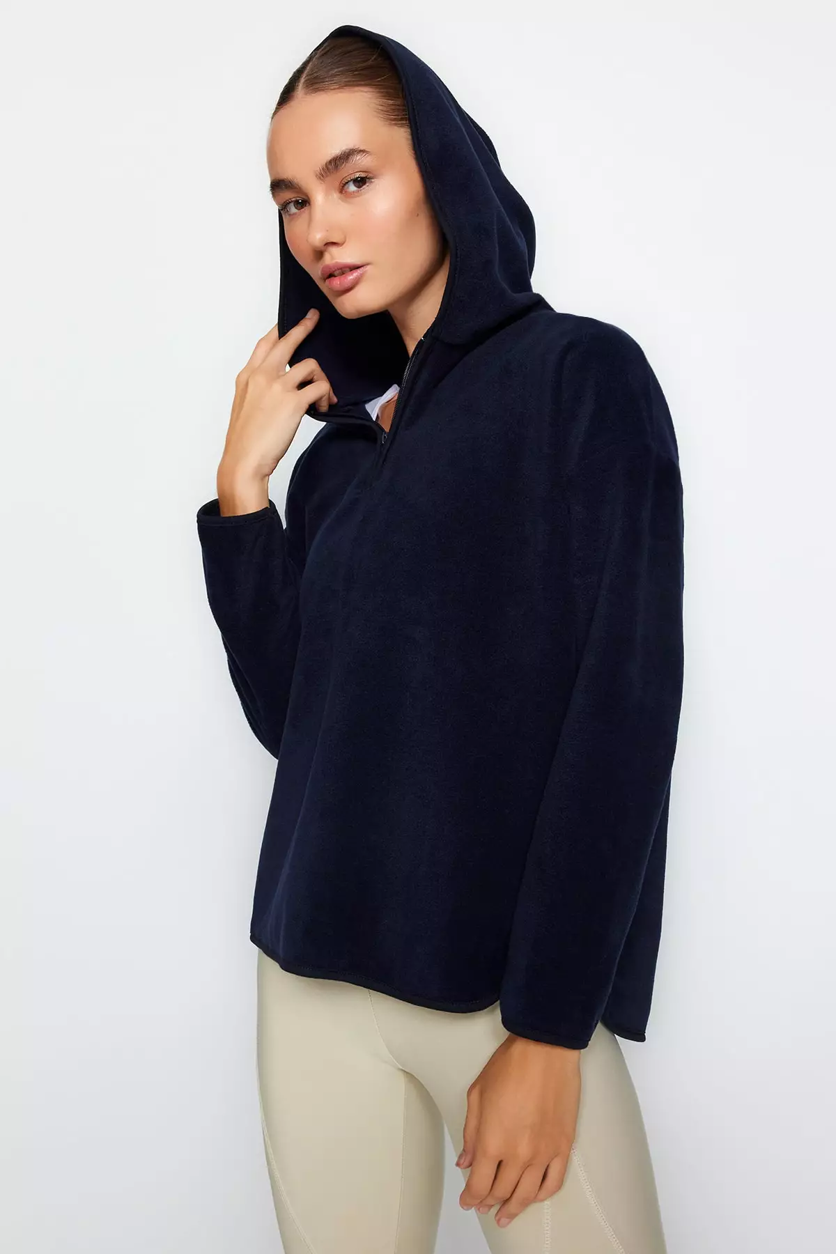 Chunky fleece clearance pullover