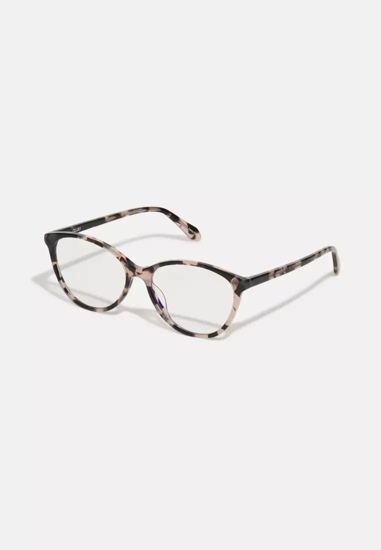 True That Blue Light Glasses - Milky Tort/Clear