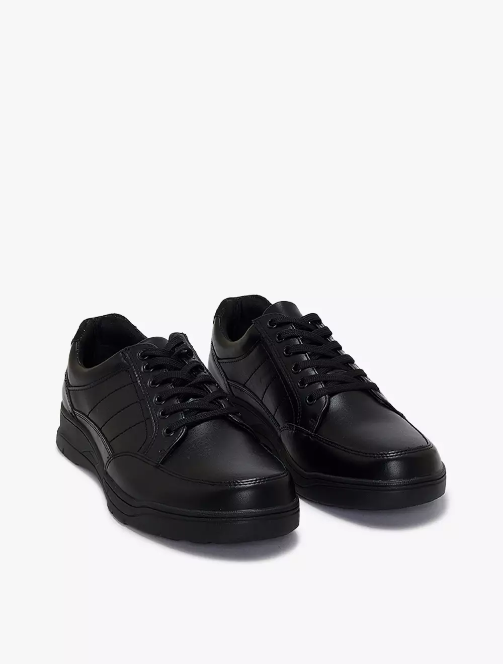 Payless Rockport Mens Aarav Lace Up Sneakers - Black_01