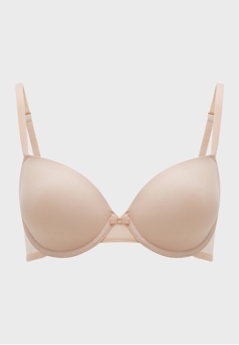 6IXTY8IGHT beige 6IXTY8IGHT ARIA MATTE Push Up Wired Bra Lightly Padded  Bra BR11566 342B7US5AAD671GS_1