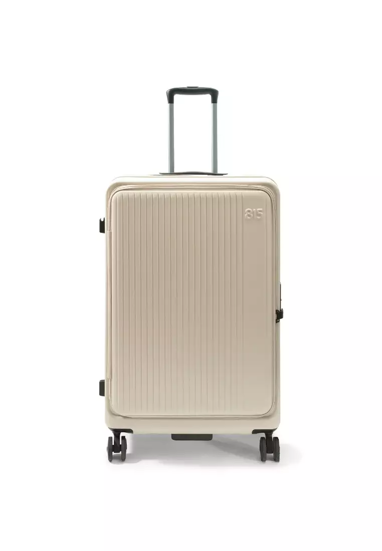 Alpha 3pcs Set 20, 24, 28"  Hard Case Luggage in Sand