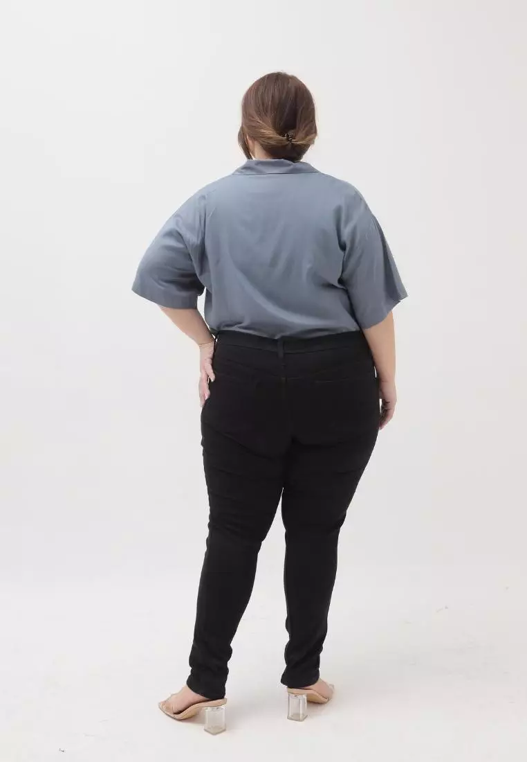 Plus Size Skinny Jeans Beatrice Black