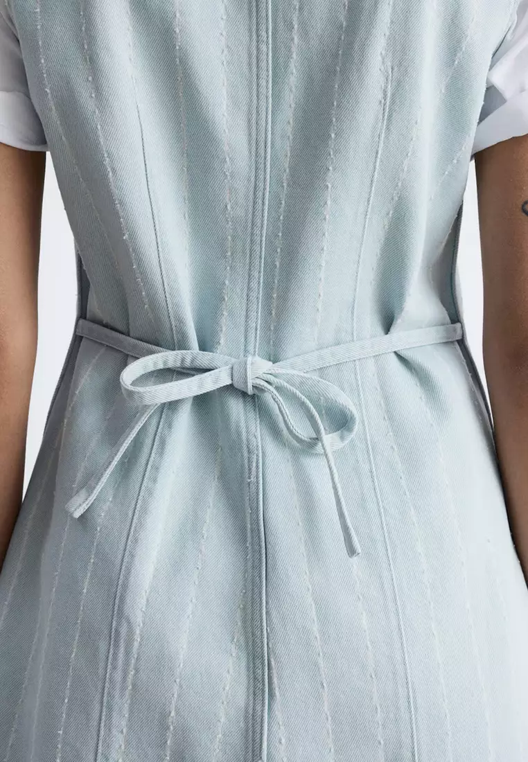 A-Line Denim Mini Dress