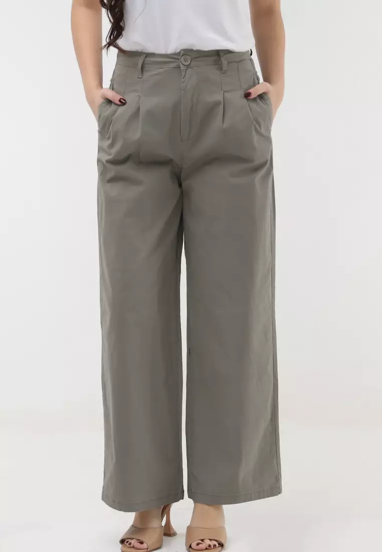Wide Leg Trousers