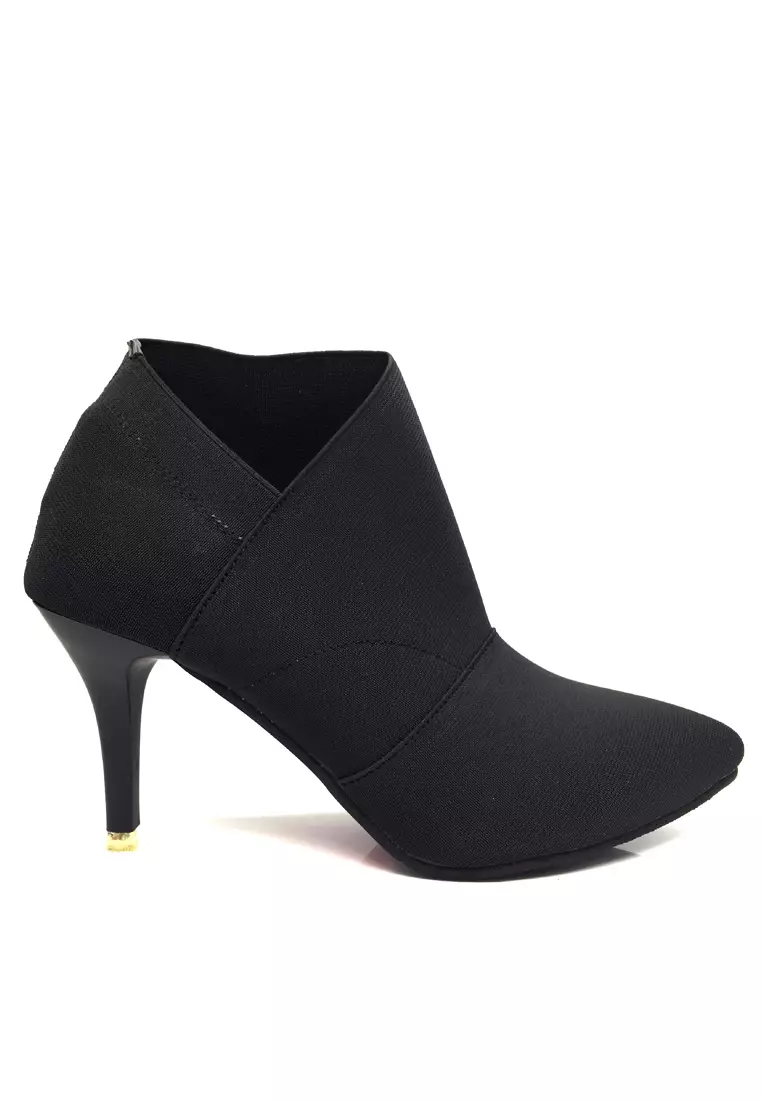 Discount on Twenty Eight Shoes  shoes - SKU: Elastic Heel Ankle Boots Vla196