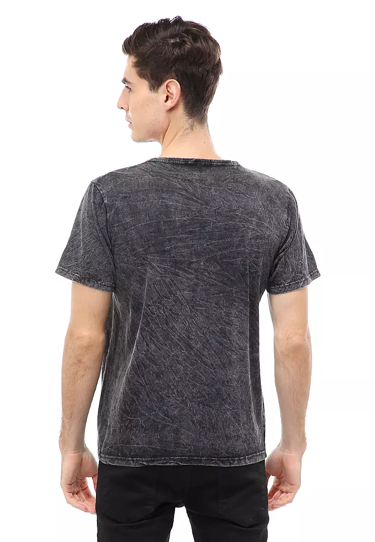 Jack T-Shirt Atasan Kasual Kaos Polos Pria Model Kancing Lengan Pendek Material Cotton ORIGINAL