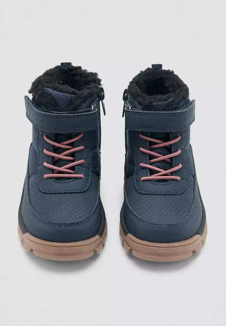 Lace-Up Mountain Boots