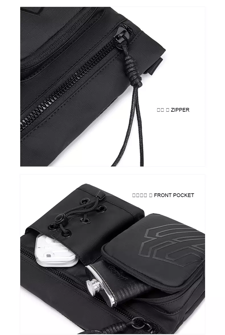 Arctic Hunter K00535 Tas Selempang Sling Messenger Bag Pria Ringan - BIRU