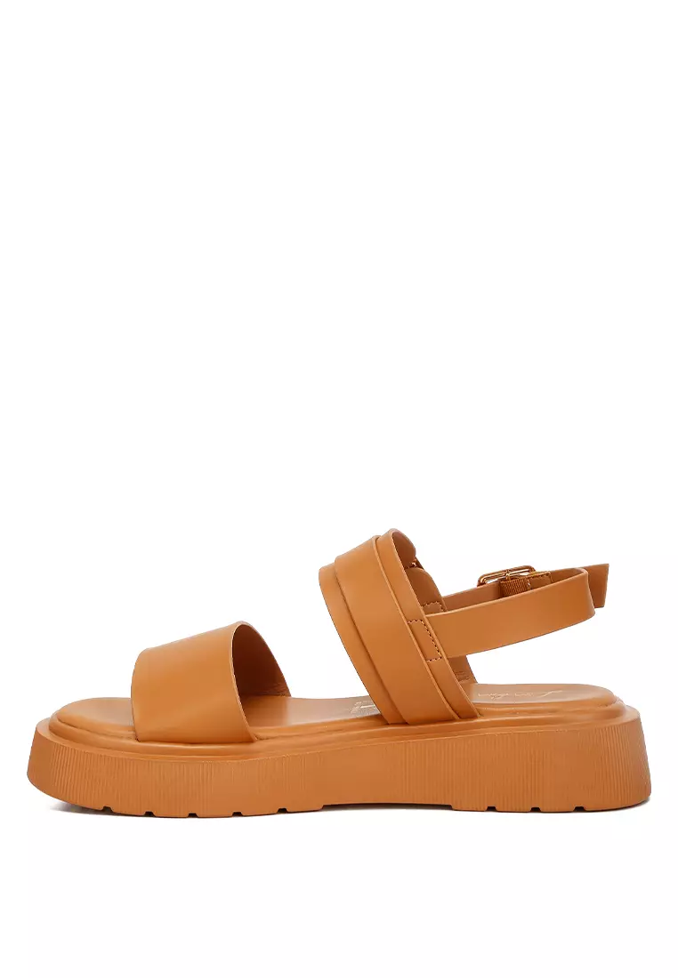 London Rag Tan Chunky Sandals 2026 | Buy London Rag Online | ZALORA ...