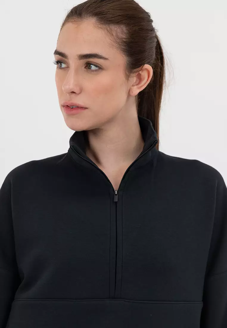 Women's 24.7 ImpossiblySoft Dri-FIT Oversized 1/2-Zip Top