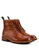 Twenty Eight Shoes Cognac Vintage Leather Brogue Boot G5007-9 BA148SH1BAB8E4GS_2