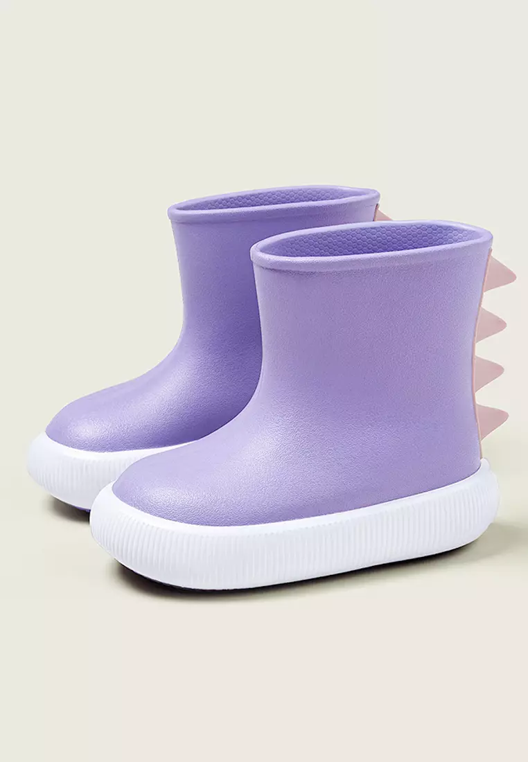 Purple on sale rubber boots