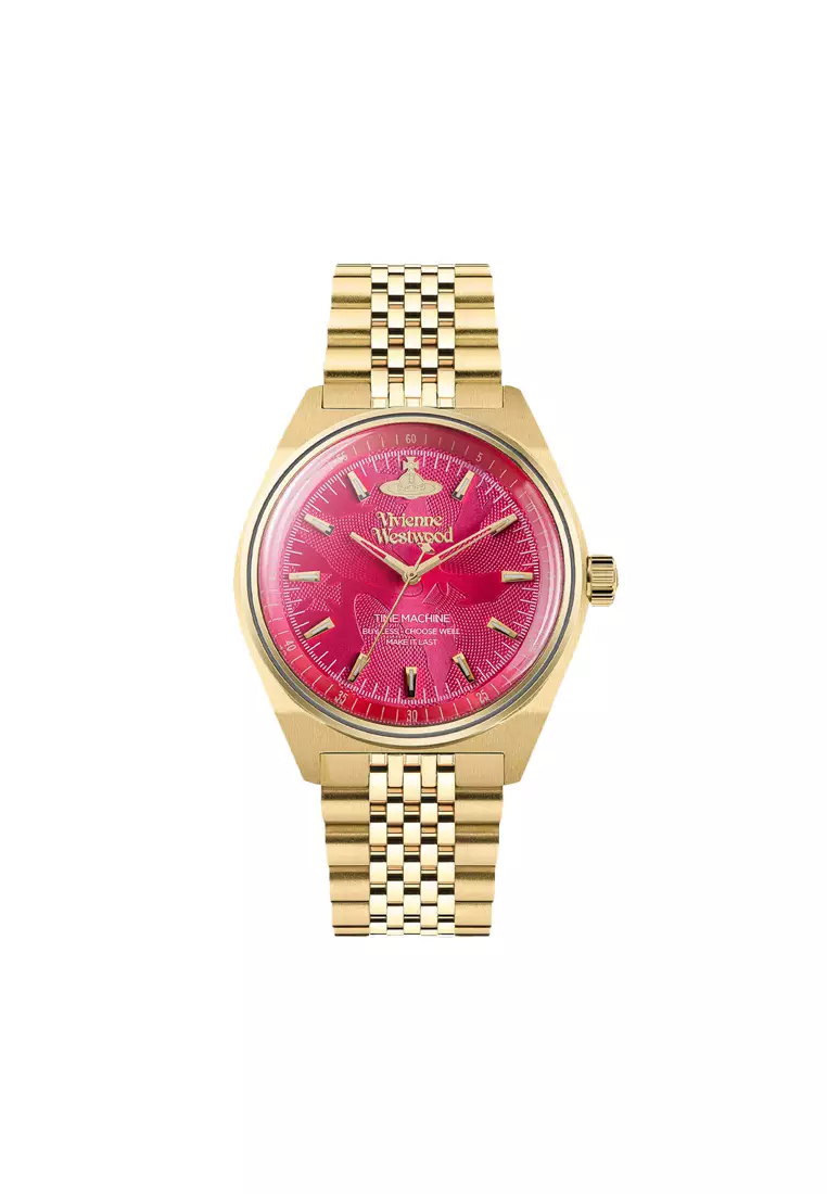 Buy Vivienne Westwood Lady Sydenham Watch In Gold-Pink VV251 2026