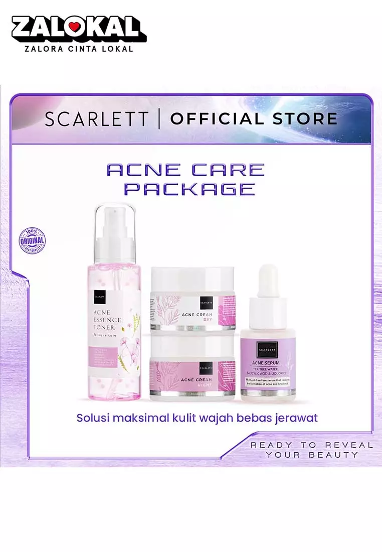 Scarlett Whitening Acne Care Package