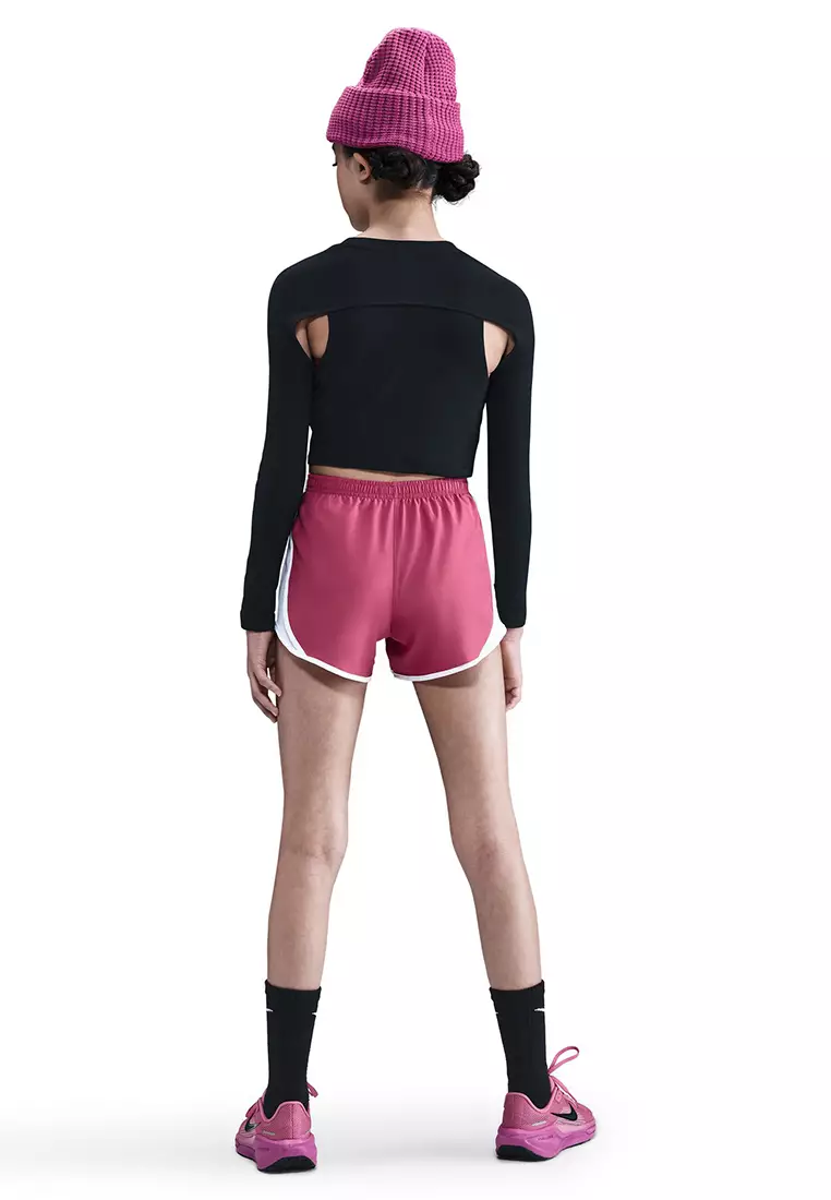 Tempo Big Kids' (Girls') Dri-FIT Running Shorts