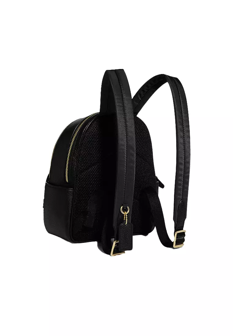 Black coach mini online backpack