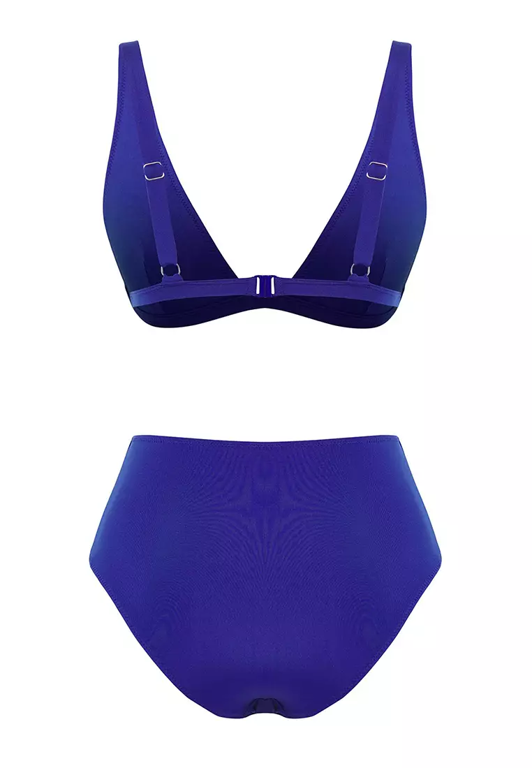 Saks Triangle High Waist Bikini Set Tbess25Bt00185