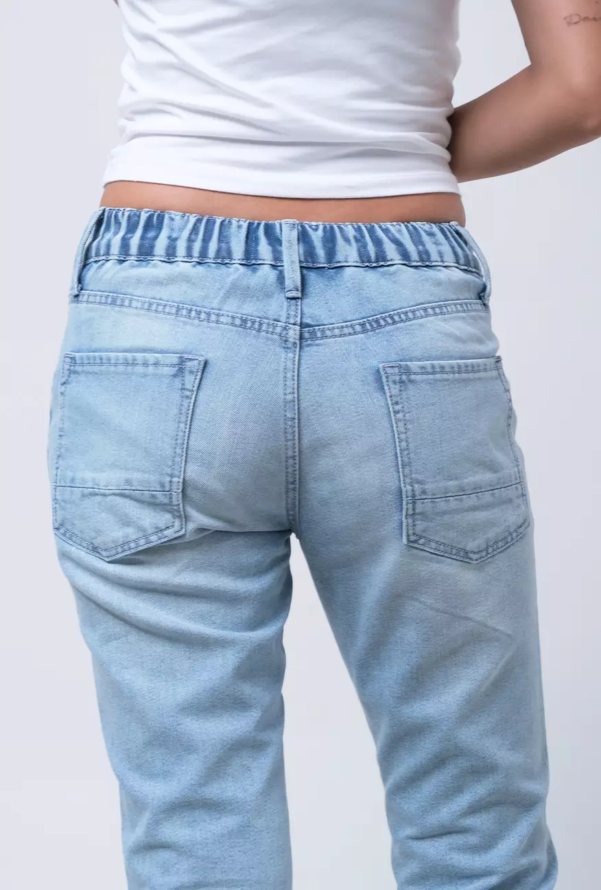 Celana Jeans Wanita Straightcut K1 Series Light Blue