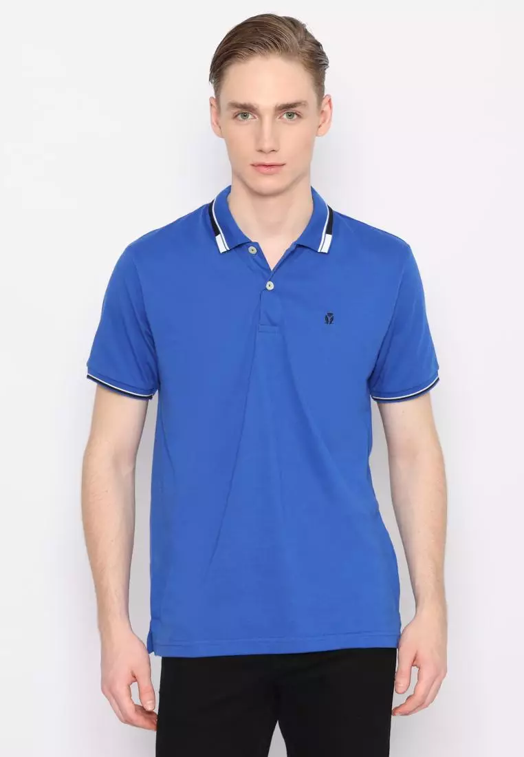 Matsuda Kaus Kerah Pria Polo Shirt Chino