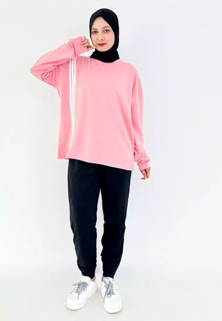 Sporty Set Amina (Setelan Training Olahraga Wanita) Fit M-XXL