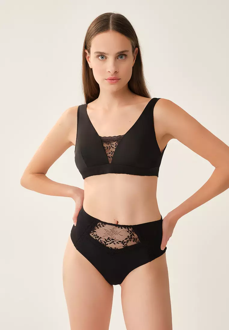 線上選購DAGİ Black Slip, Normal Fit, Underwear for Women