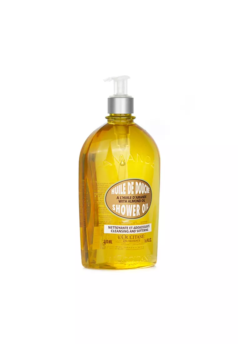 L'OCCITANE - Almond Cleansing & Soothing Shower Oil 500ml/16.7oz.