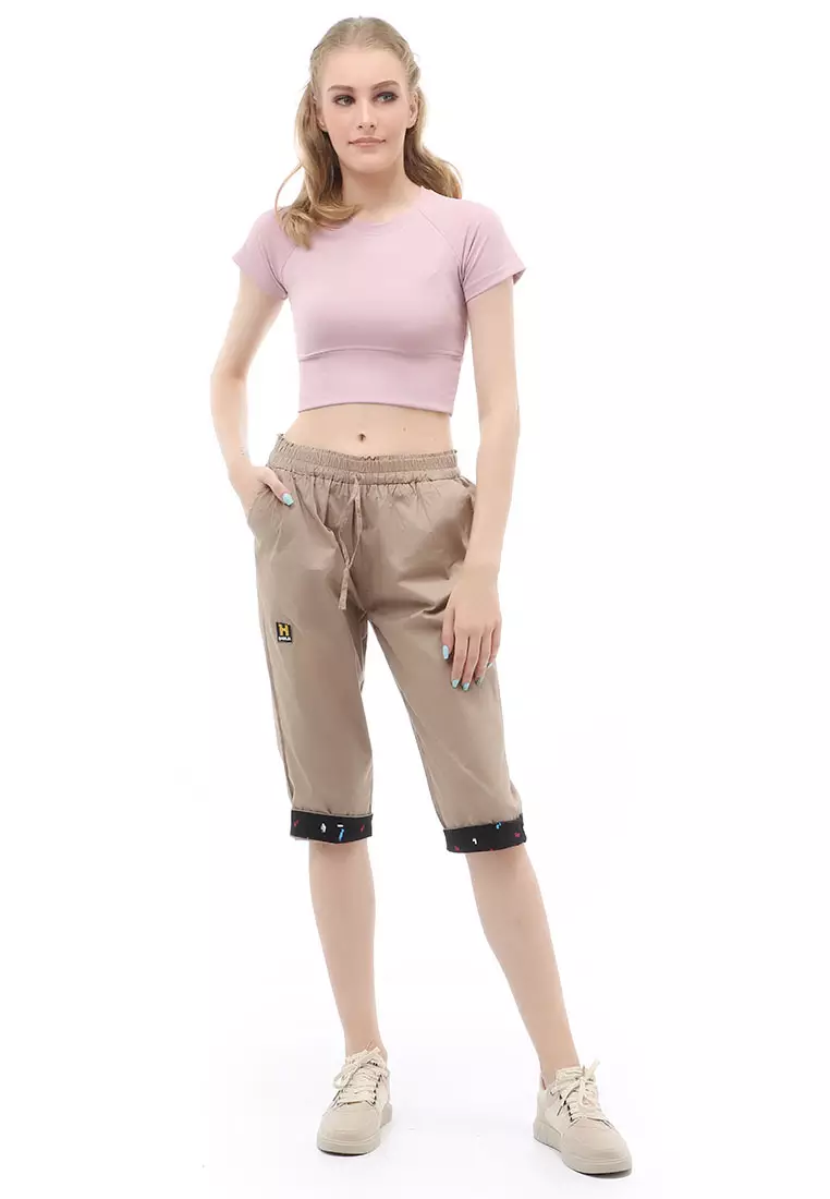 Madoc Short Pants Celana Pendek Kasual Wanita Model Stik Balik Comportable Material Cotton ORIGINAL - Millo