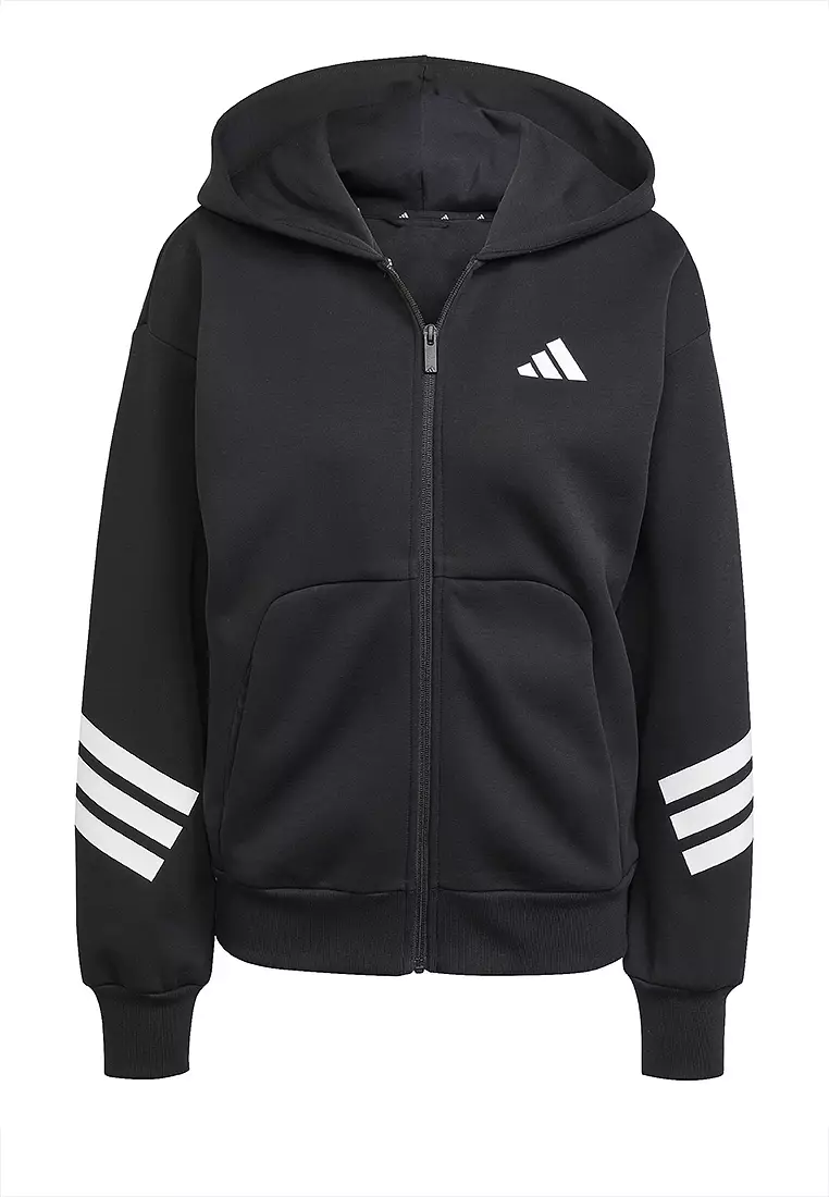 Jual ADIDAS Future Icons 3-Stripes Full-Zip Hoodie Original 2025