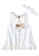 RAISING LITTLE white Stalia Dress Set A507BKA134D62DGS_1