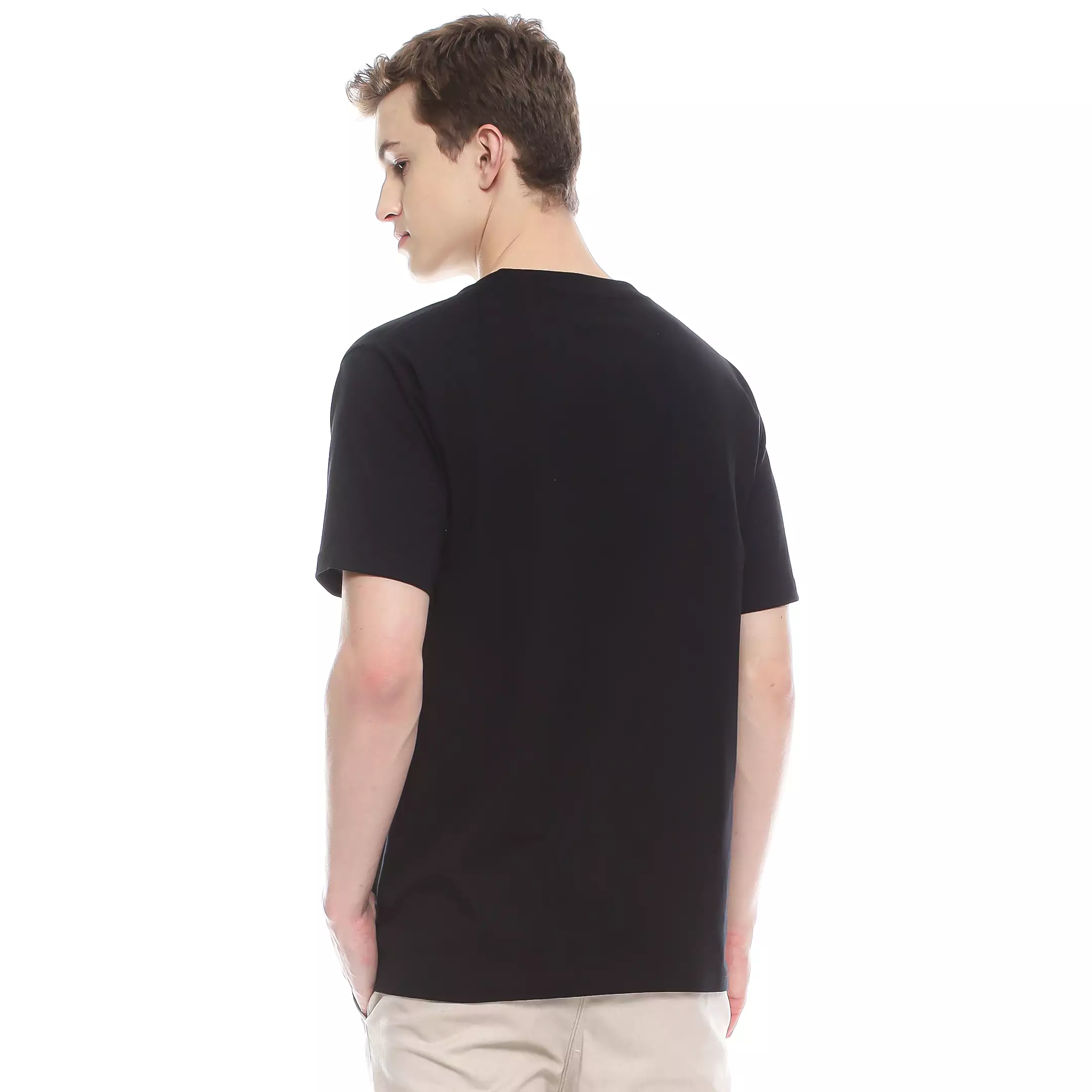 Kaos Design Logo Kaos Hitam Unisex