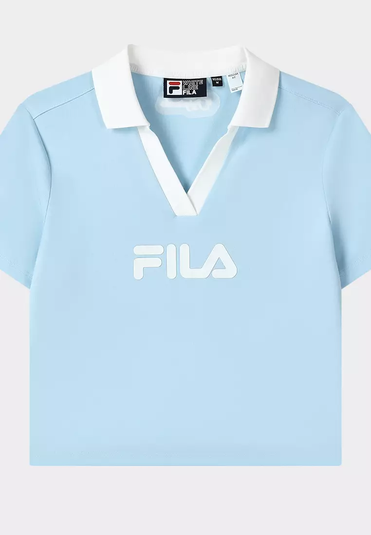 light blue fila
