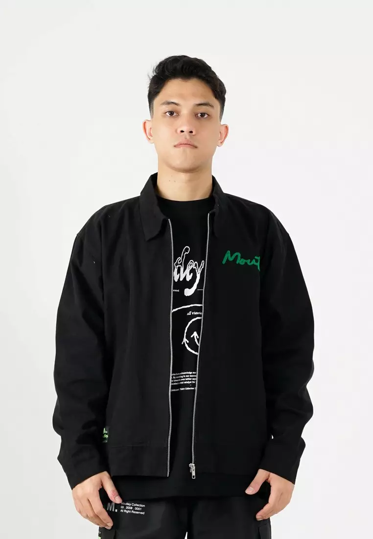 Moutley Men's Work Jacket Regular Fit Canvas Marsoto Moutley Sign 221224