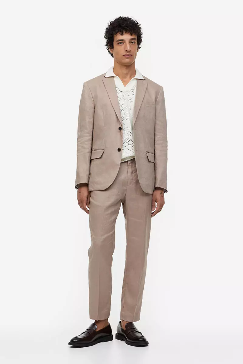 H&m 2025 linen suit