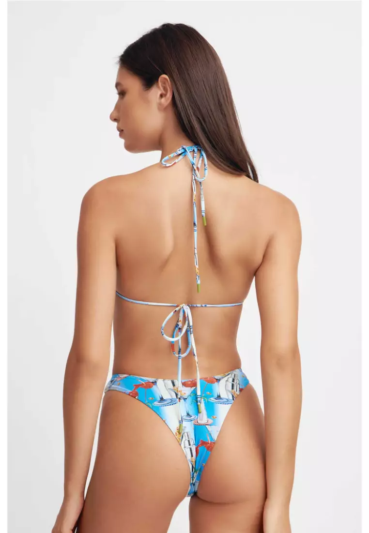 Martini Triangle Bikini Top / Dirty Martini