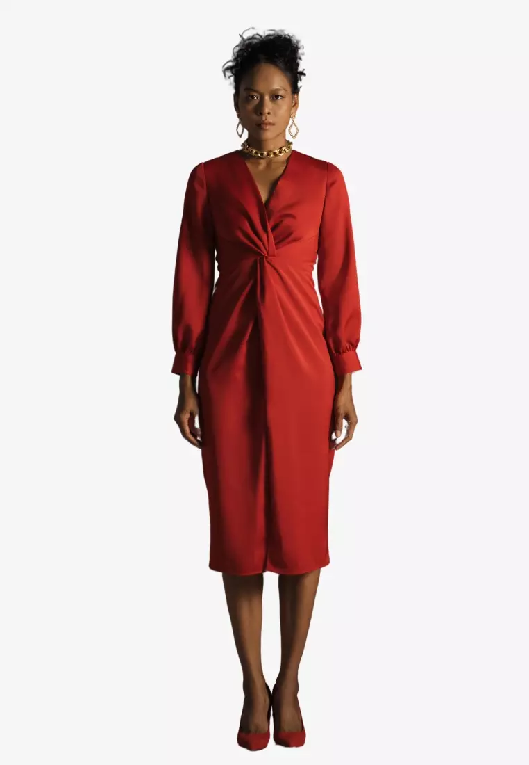 Summer Get Away Silk Dress