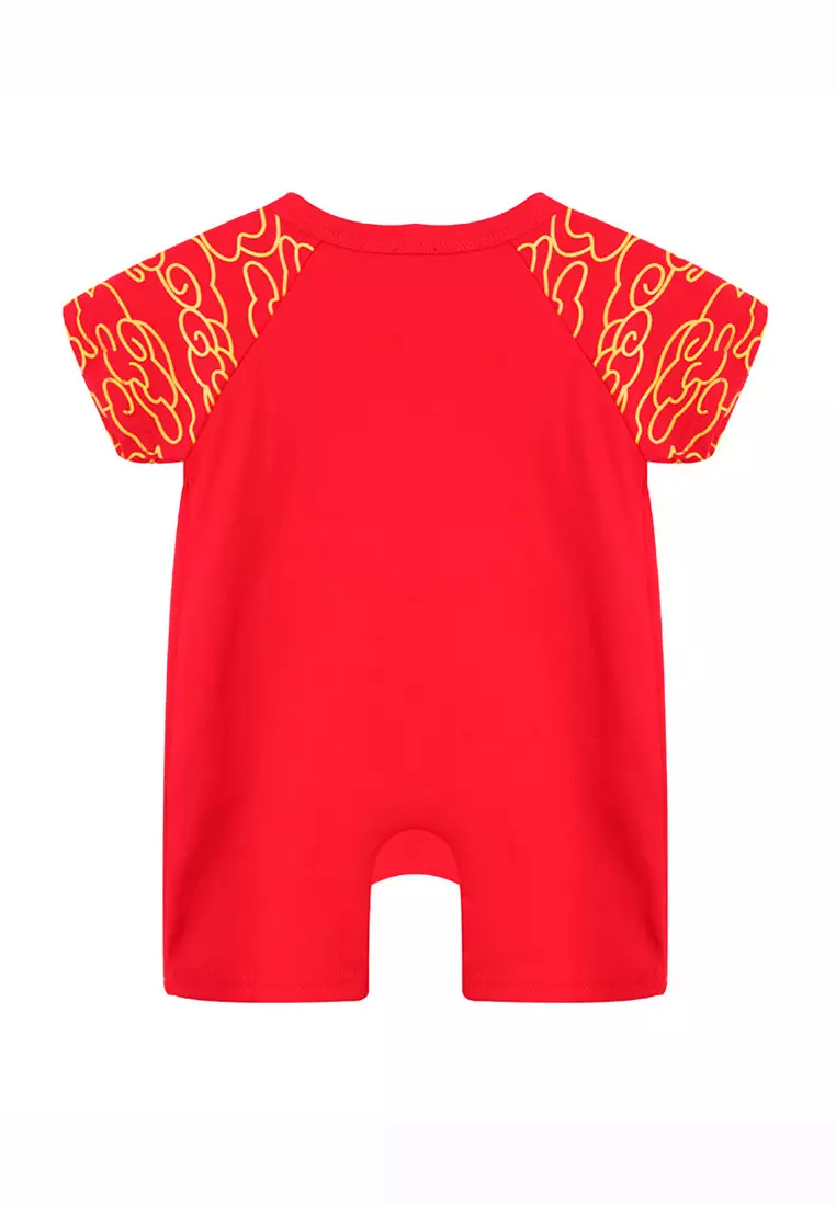 Chinese new year top baby romper