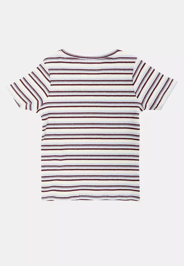 Fitted Short Sleeves Essential Tee