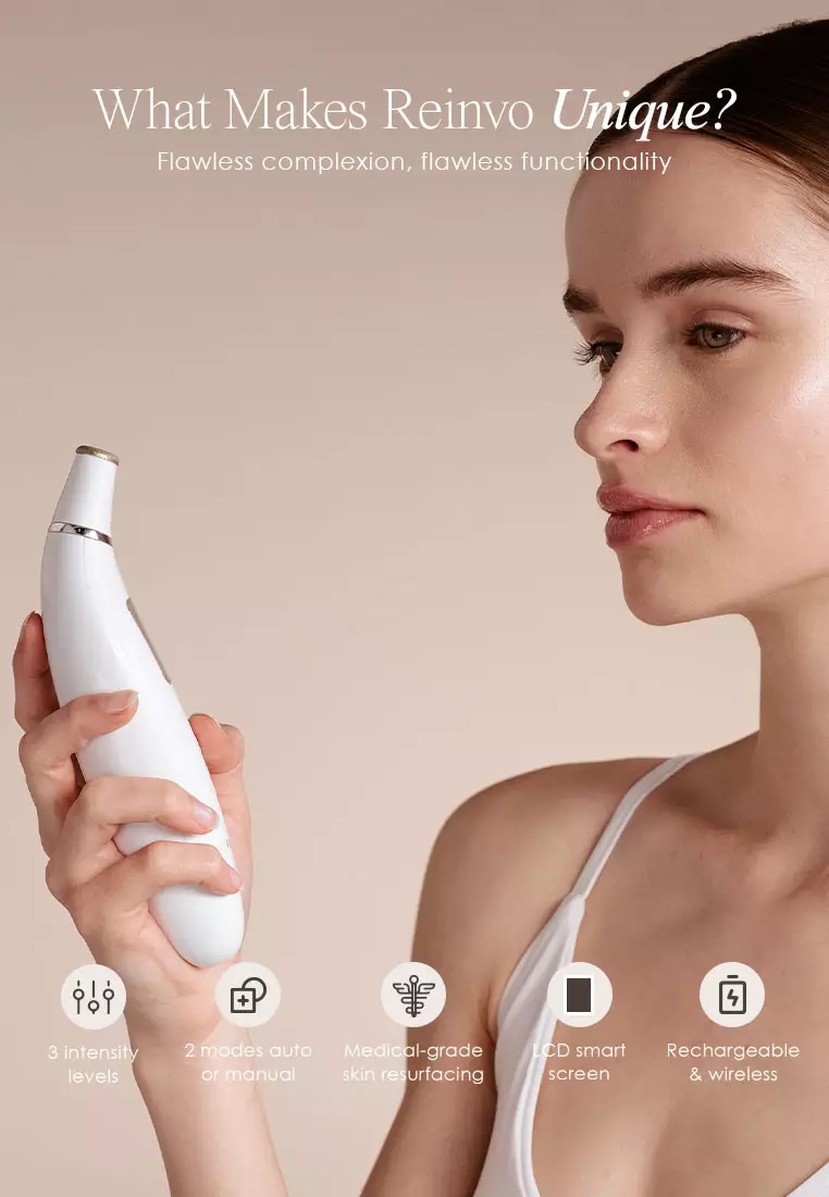 Reinvo | Facial Microdermabrasion Wand