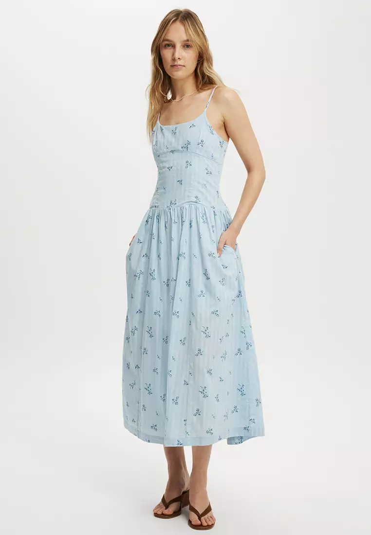 Alexis Seamed Maxi Dress