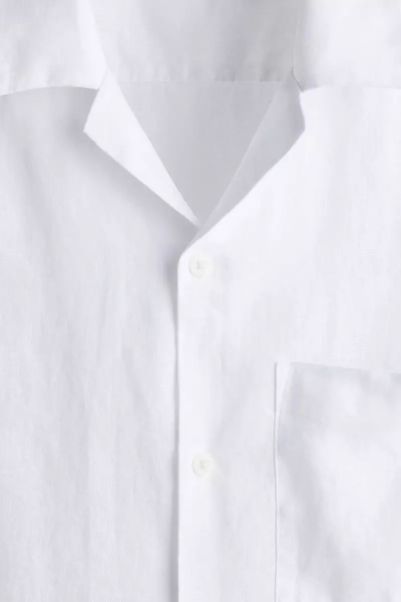Regular Fit Linen resort shirt